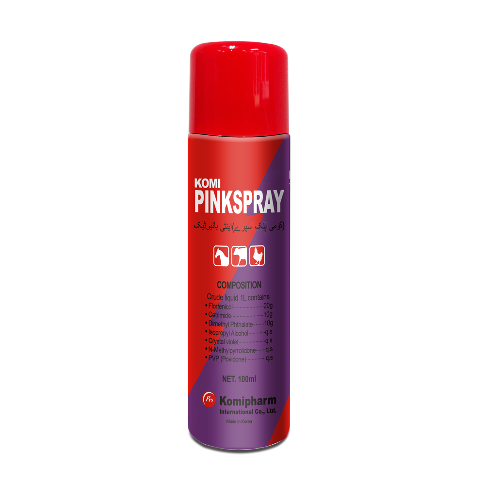 PINK SPRAY > Chemicals Product | Komipharm International Co., Ltd.